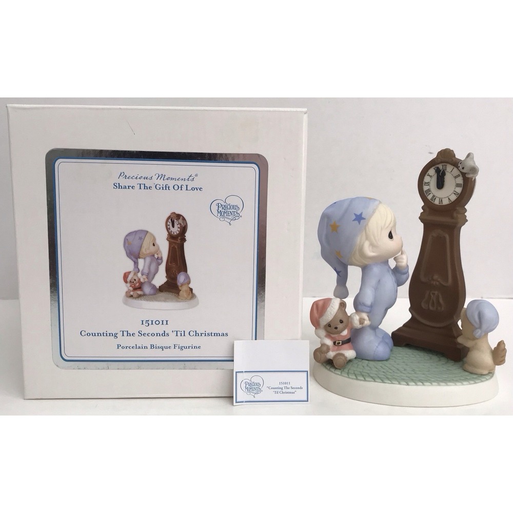 Precious Moments "Counting The Seconds 'Til Christmas" 151011 NEW